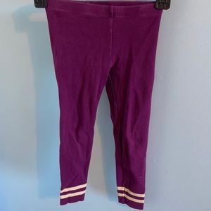 Beautiful Tea Collection Leggings Purple & Gold